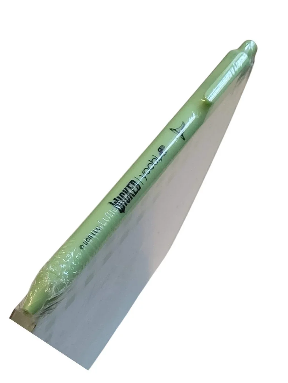 Wicked Elphaba Notepad Pen Set Katie Kime Yoobi Green Gingham Stationery Set